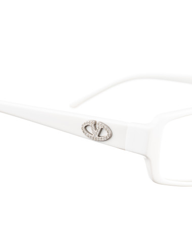 Valentino 00s White Glasses...