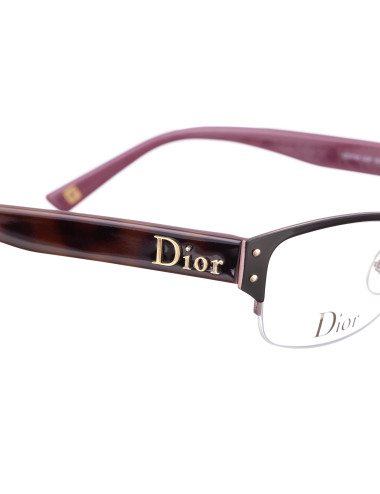 Dior '90s Violet Half Rim...