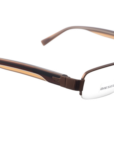 Diesel 00s Brown Half Rim...